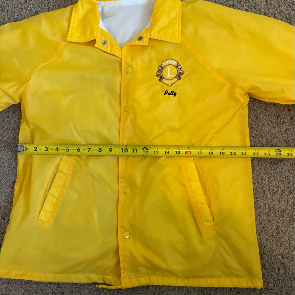 Vintage Hartwell Sports Yellow Lions International Ensenada Jacket size Medium